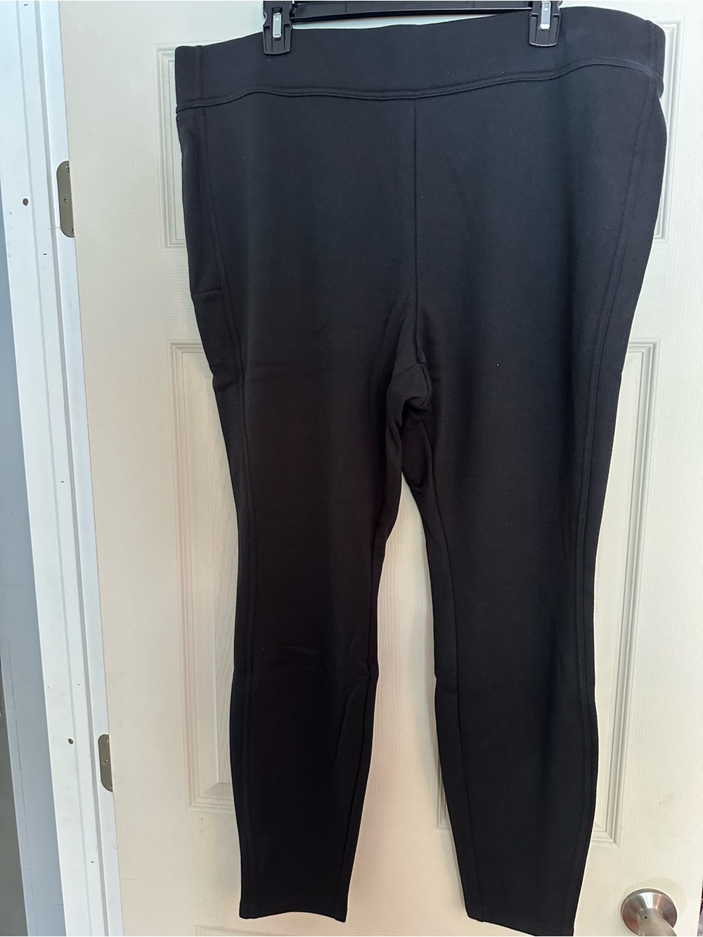 Lands' End Women’s Black Stretch Leggings